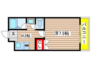 メゾン朋友の物件間取画像